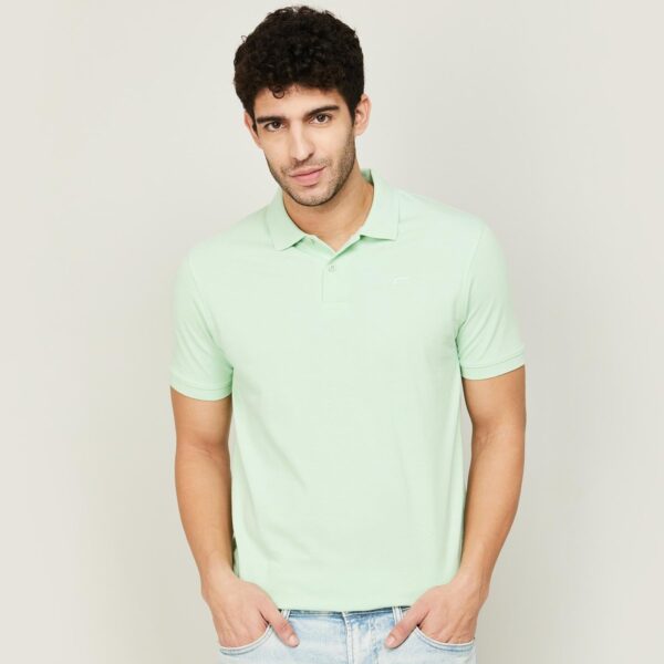 Stylish Men's Solid Regular Fit Polo T-Shirt Perfect for Casual