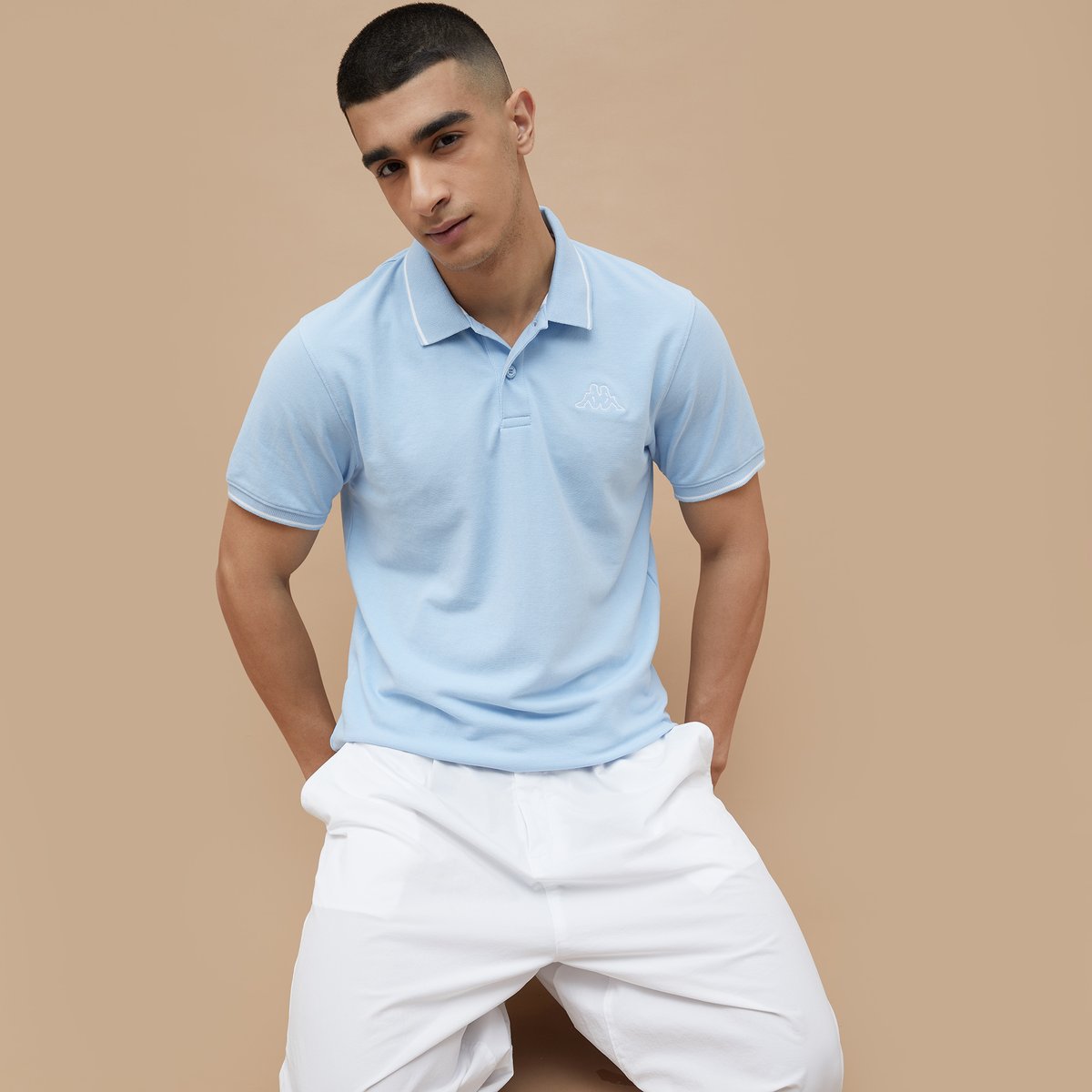 Men’s Solid Sports Polo T-Shirt Fashionable, Functional, and Comfortable