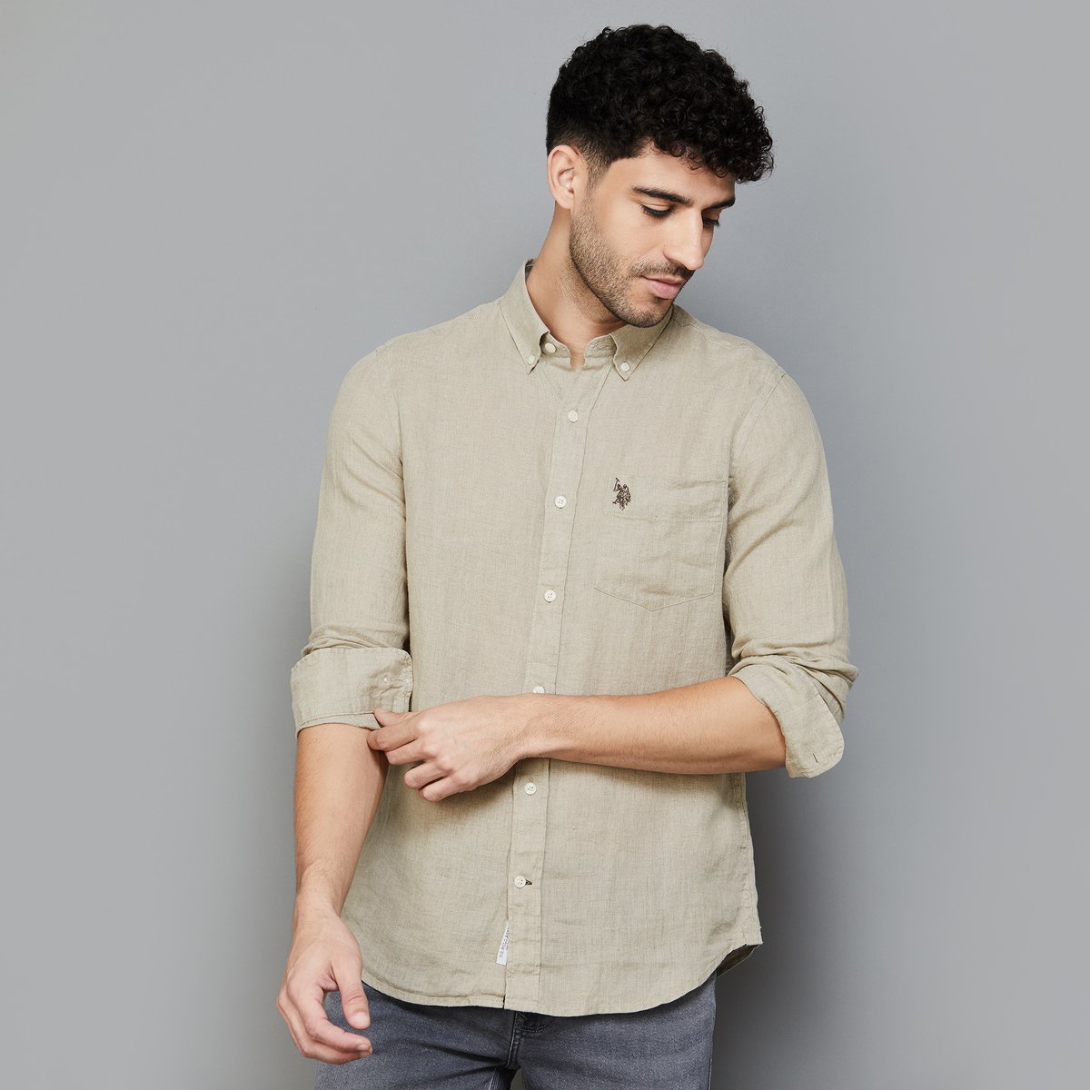 Classic Men’s Solid Regular Fit Shirt Perfect for Casual and Formal